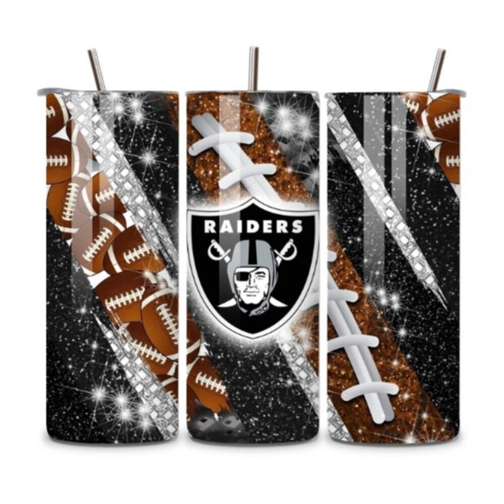 Las Vegas Raiders NFL 20oz Stainless Steel Tumbler